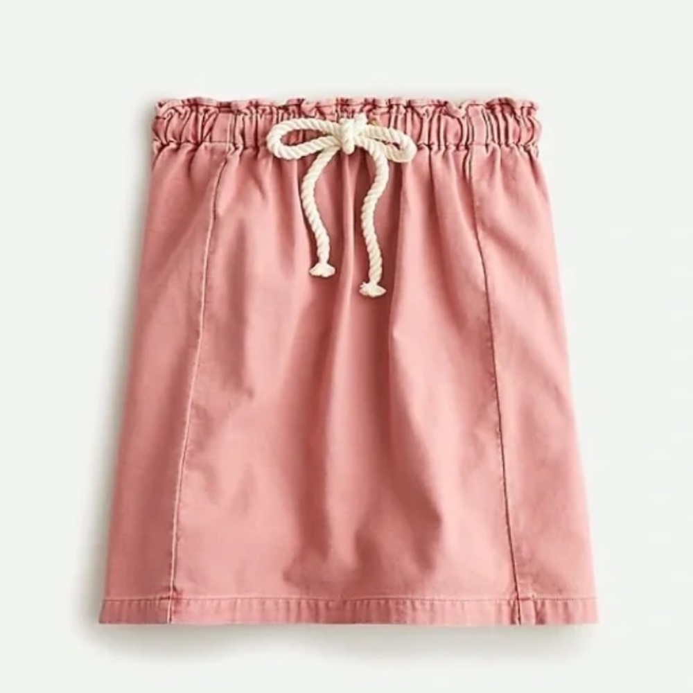 J. Crew Tie Waist Pull On Skirt